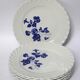 6 dessert plates Lunéville