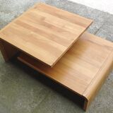 Wooden coffee table, 80s