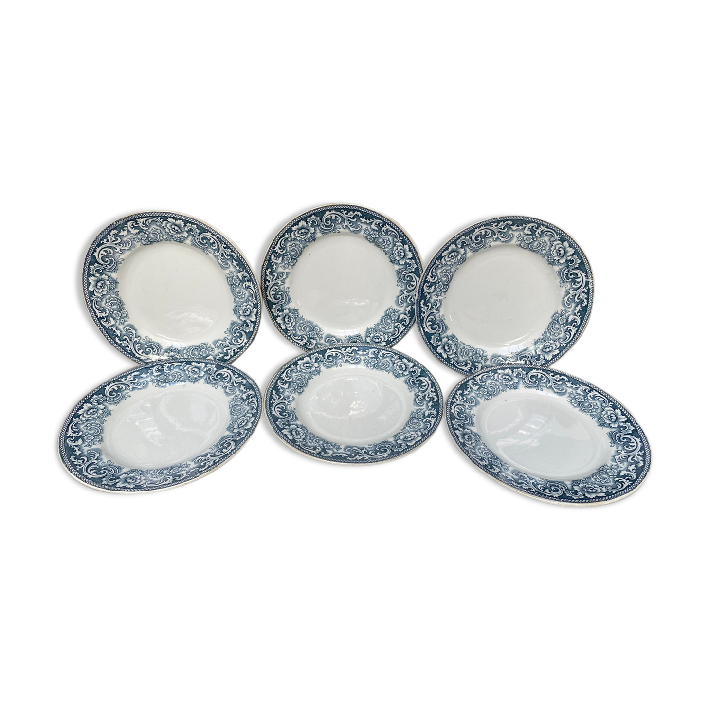 Flat plates Iron Earth, St Amand