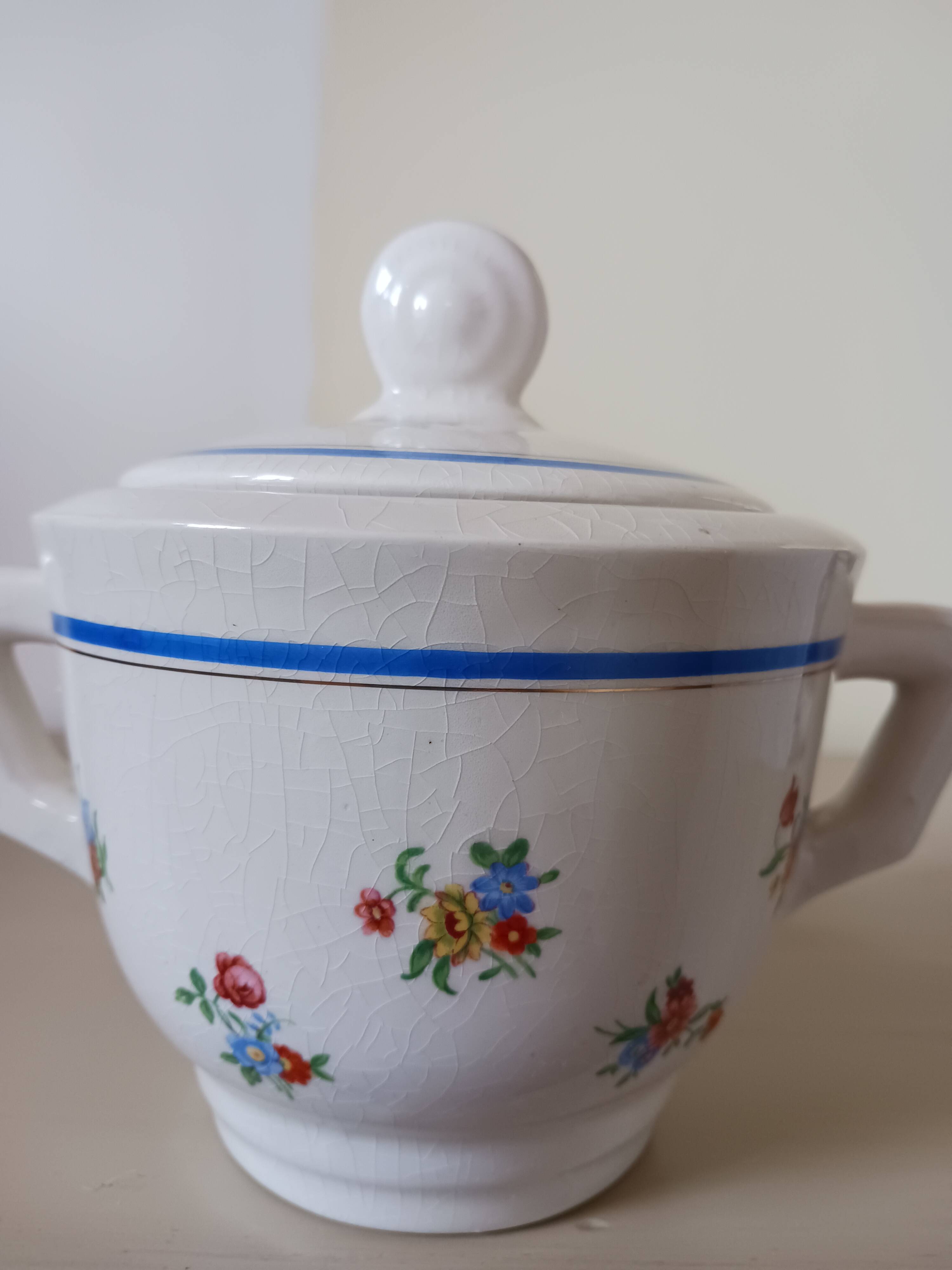 Antique sugar bowl, Moulin des Loups, Orchies.
