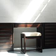 Bureau 2 postes à tiroirs et 3 bahuts