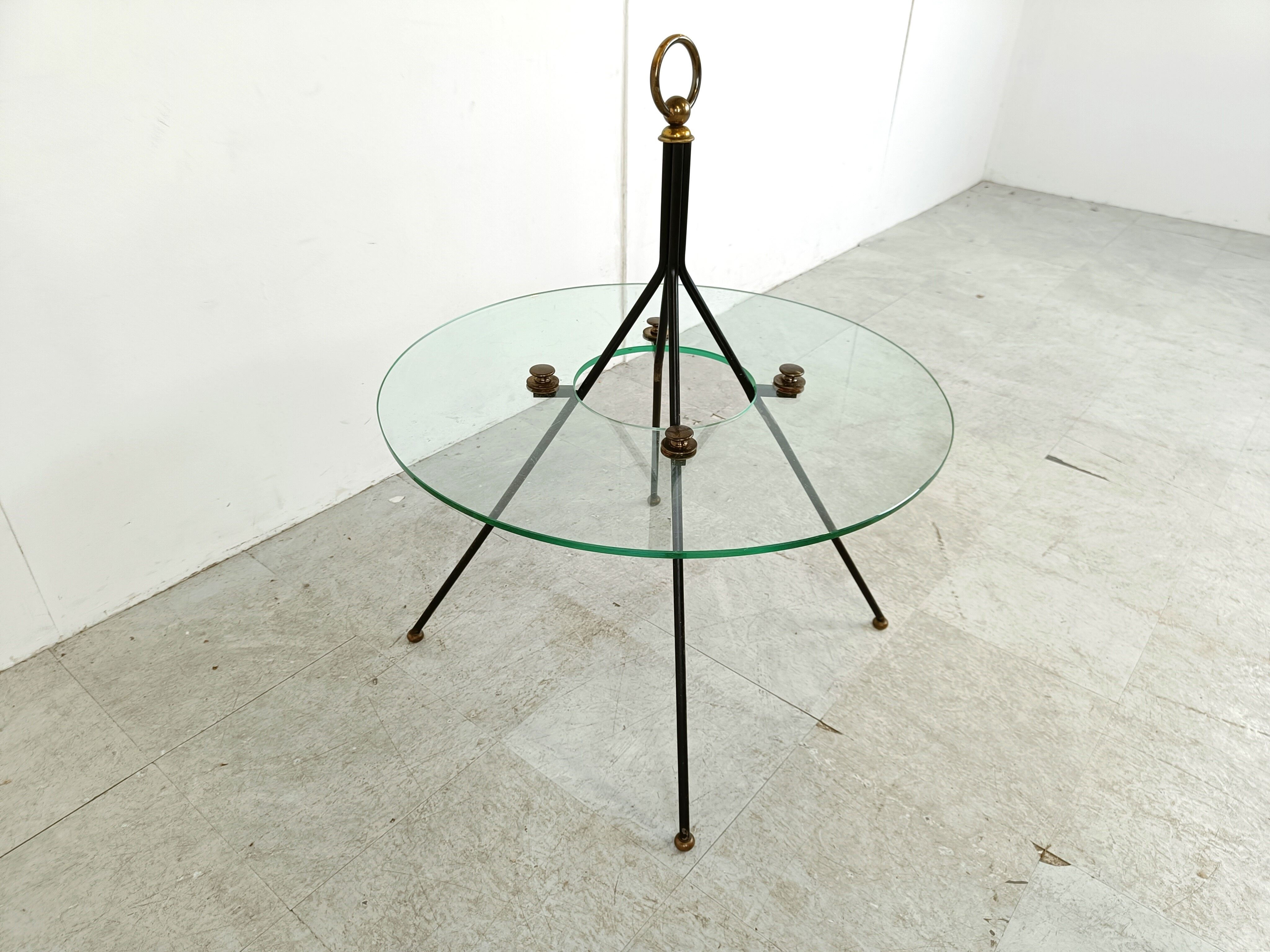 Mid-Century French Coffee Table by Claude Delor, 1950s