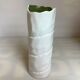 Vase with patterns of rolled paper leaves
