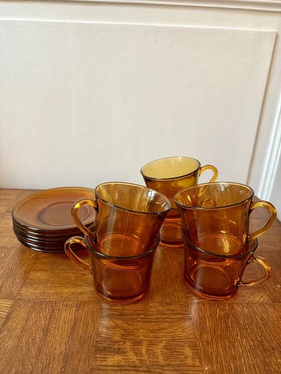 Set of 6 Duralex cups