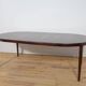 Mid-Century Round Rosewood Extendable Dining Table, Denmark, 1960s