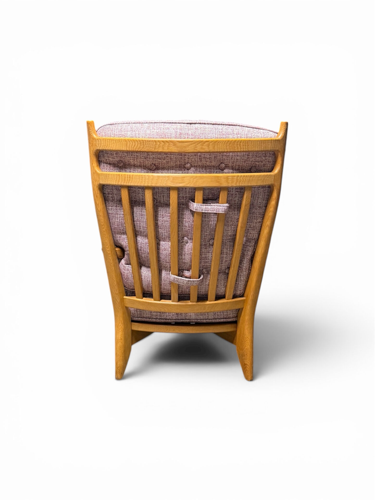 "Edouard" armchair in oak by Guillerme & Chambron for Your Home