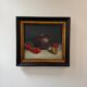Tableau nature morte huile sur toile ancienne