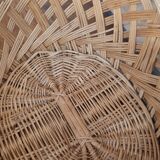 Vintage wicker basket