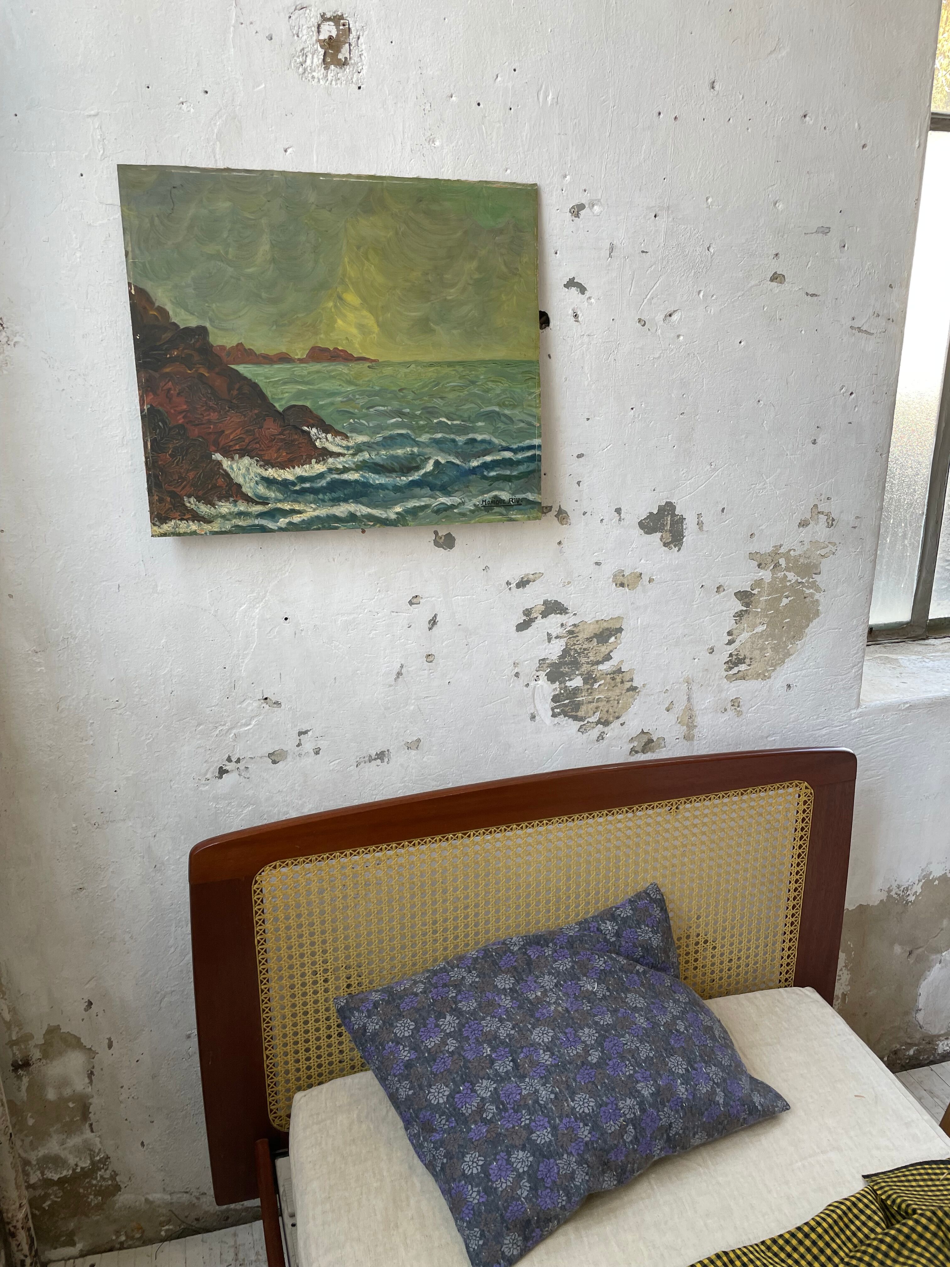 Sea oil paint 46 x 54 cm
