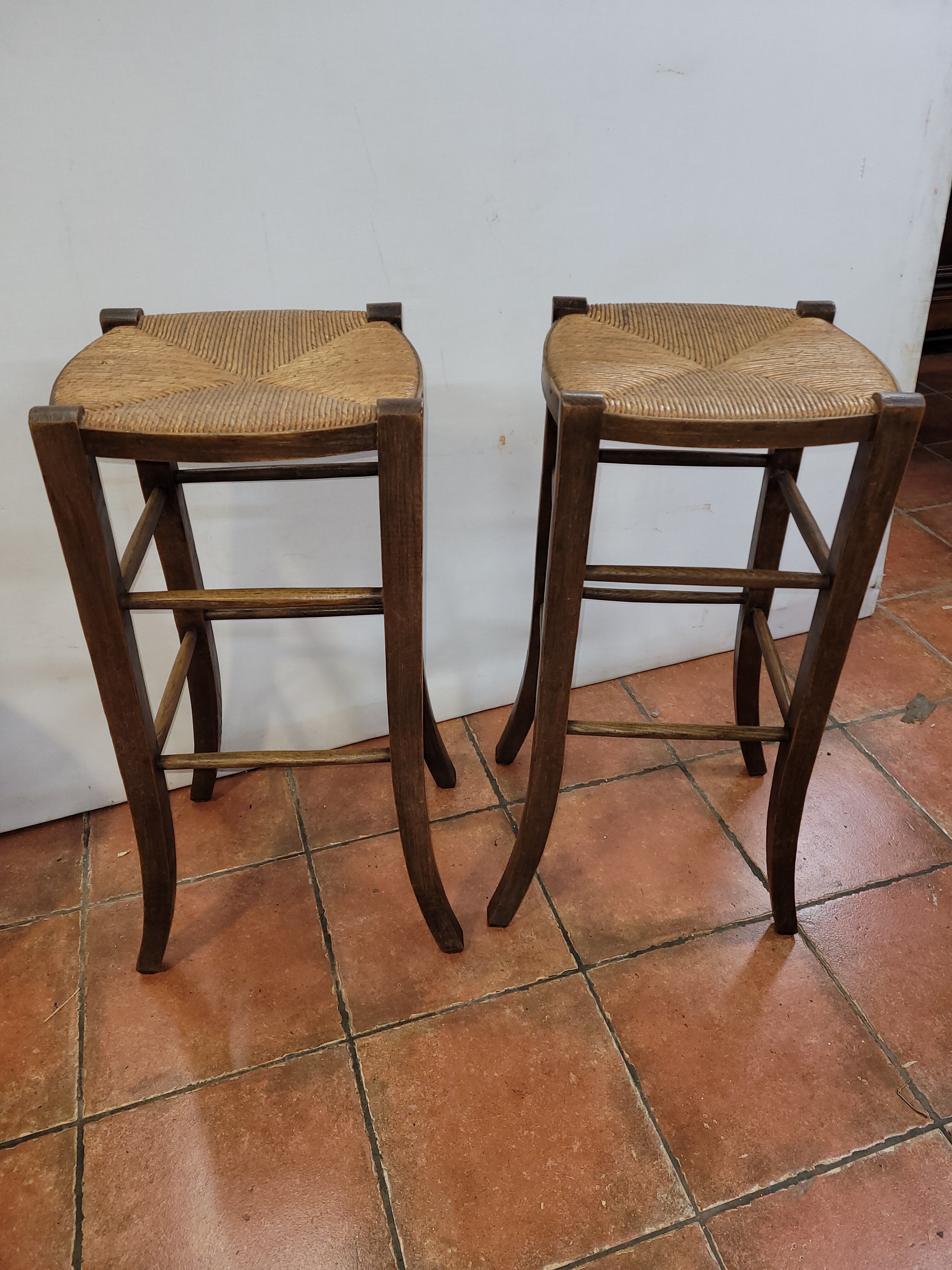 Pair of antique stools