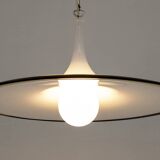 Mid-Century Modern Italian Chandelier Hat Murano Glass, 1970