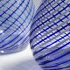2 crystal glass bottles by Pasabahce