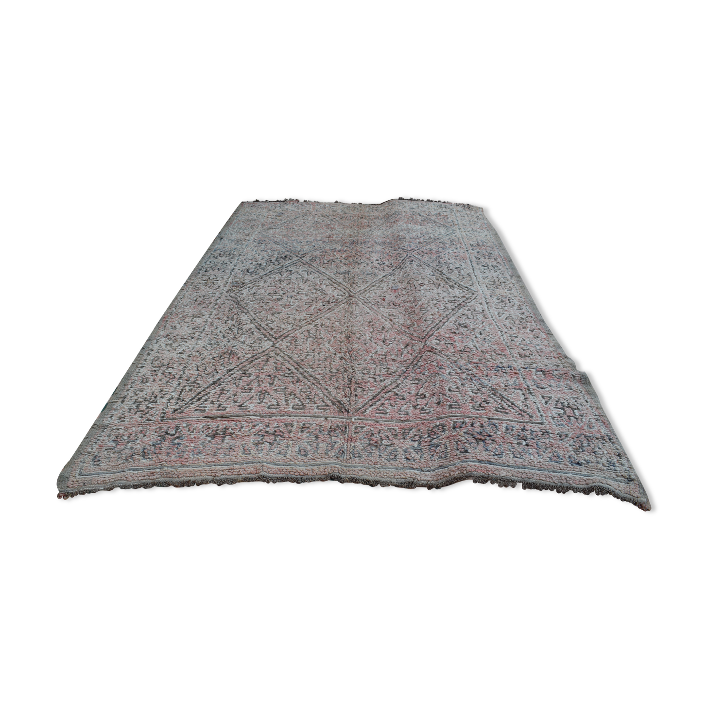 Berber rug Moroccan vintage Atlas