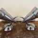 Pair of vintage bor ikea design wall lights model v9419
