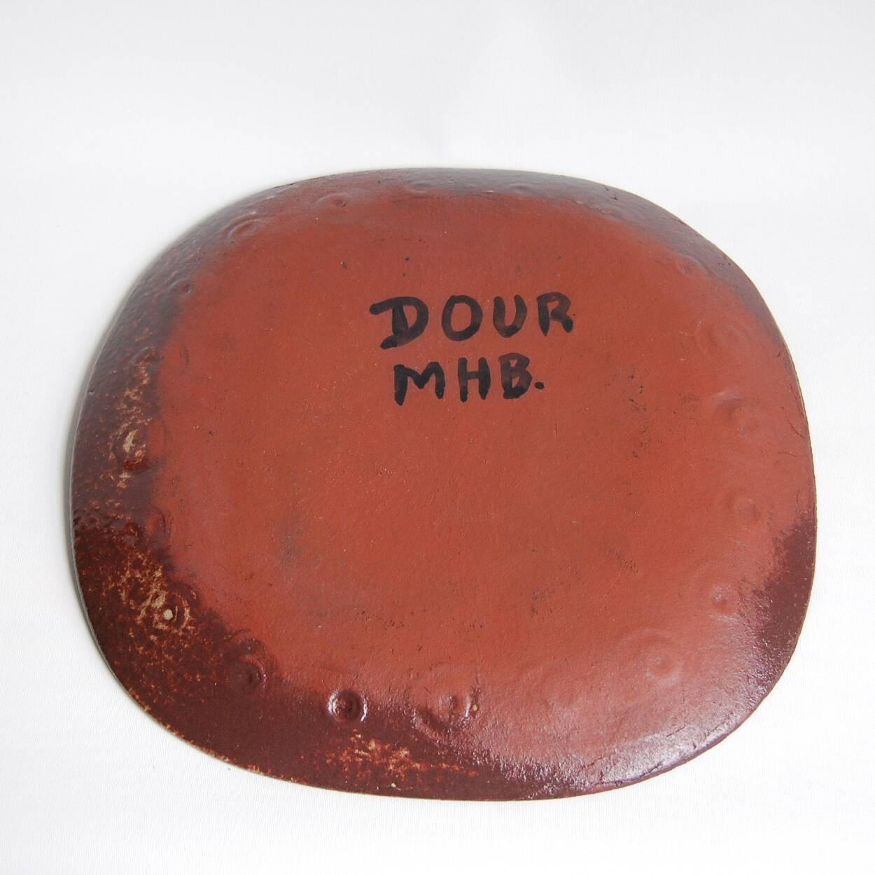 Vintage decorative dish - Dour - Marie-Henriette Bataille