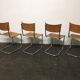 Set of 12 tubular steel chairs Mart Stam