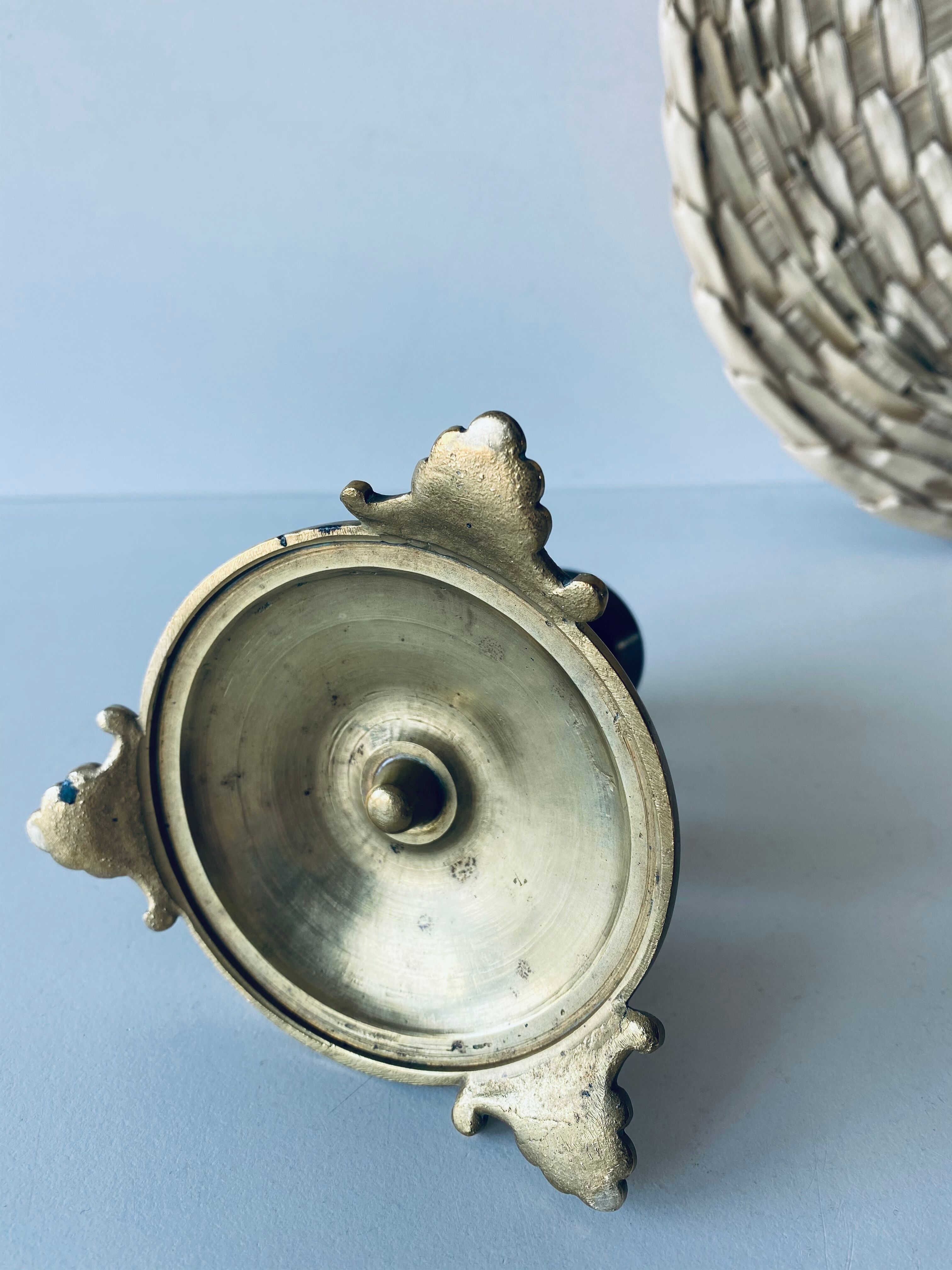 Insect decor candlestick