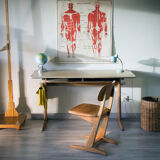 Office "Casala" and matching, design chair Karl Nothhelfer, edition VS, Germany, 60's