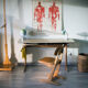 Office "Casala" and matching, design chair Karl Nothhelfer, edition VS, Germany, 60's