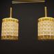 Vintage chandelier, Danish design, 1970s, production: Denmark