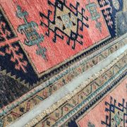 Lot de 2 tapis turcs vintage faits main
