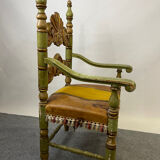 Baroque throne armchair