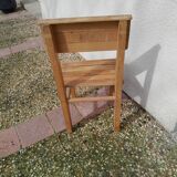 Vintage wooden children's chair from the 40s