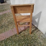 Vintage wooden children's chair from the 40s