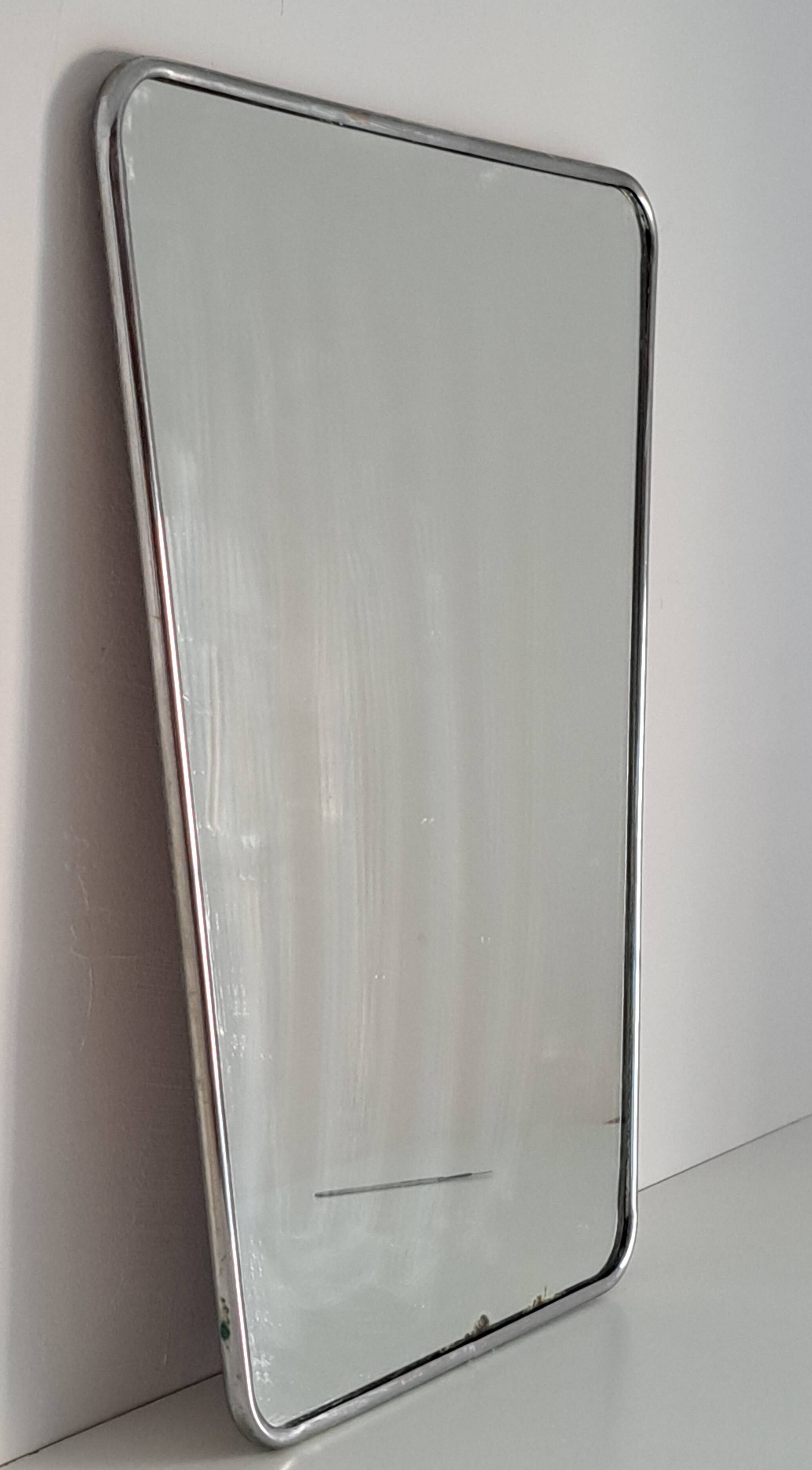 Vintage asymmetrical mirror