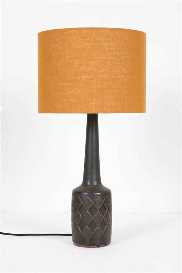 Big “DL 32” ceramic table lamp by Per Linnemann-Schmidt for Palshus / 1960s / 1970s
