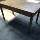 Flat desk in solid oak from the 1950s