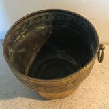 Small brass bucket