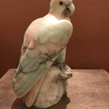 Bird made of marbled hard stone.
