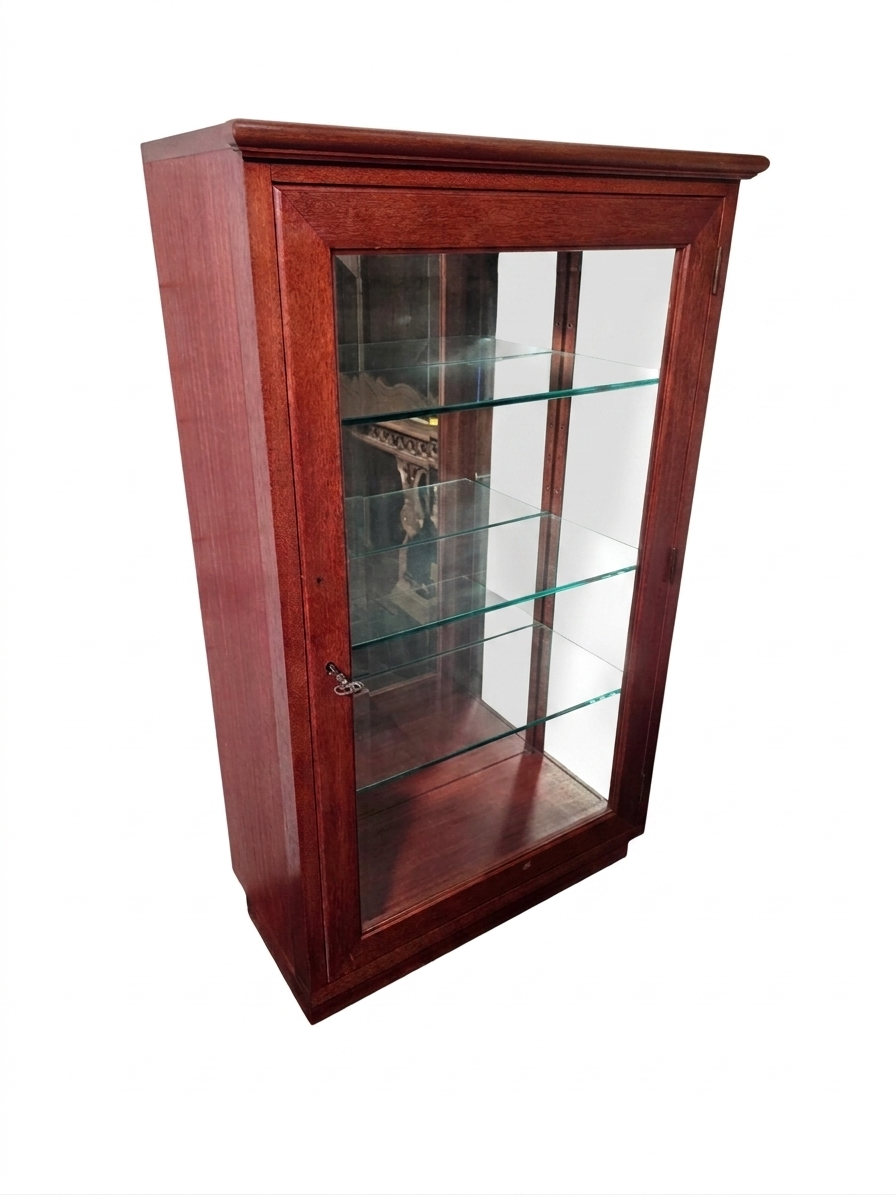 Mahogany display cabinet 20th century