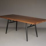 Mid-Century Large Pirkka Dining Table by Ilmari Tapiovaara for Laukaan Puu