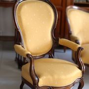 Napoleon III salon set – sofa and 2 armchairs, 19th century