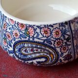 Petit pot en faïence de Gien, modèle Cachemire
