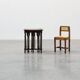 Set of Four Oak Barley Twist Nesting Tables, England, circa 1900n