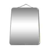 Miroir barbier mural à chaînette 18X24cm
