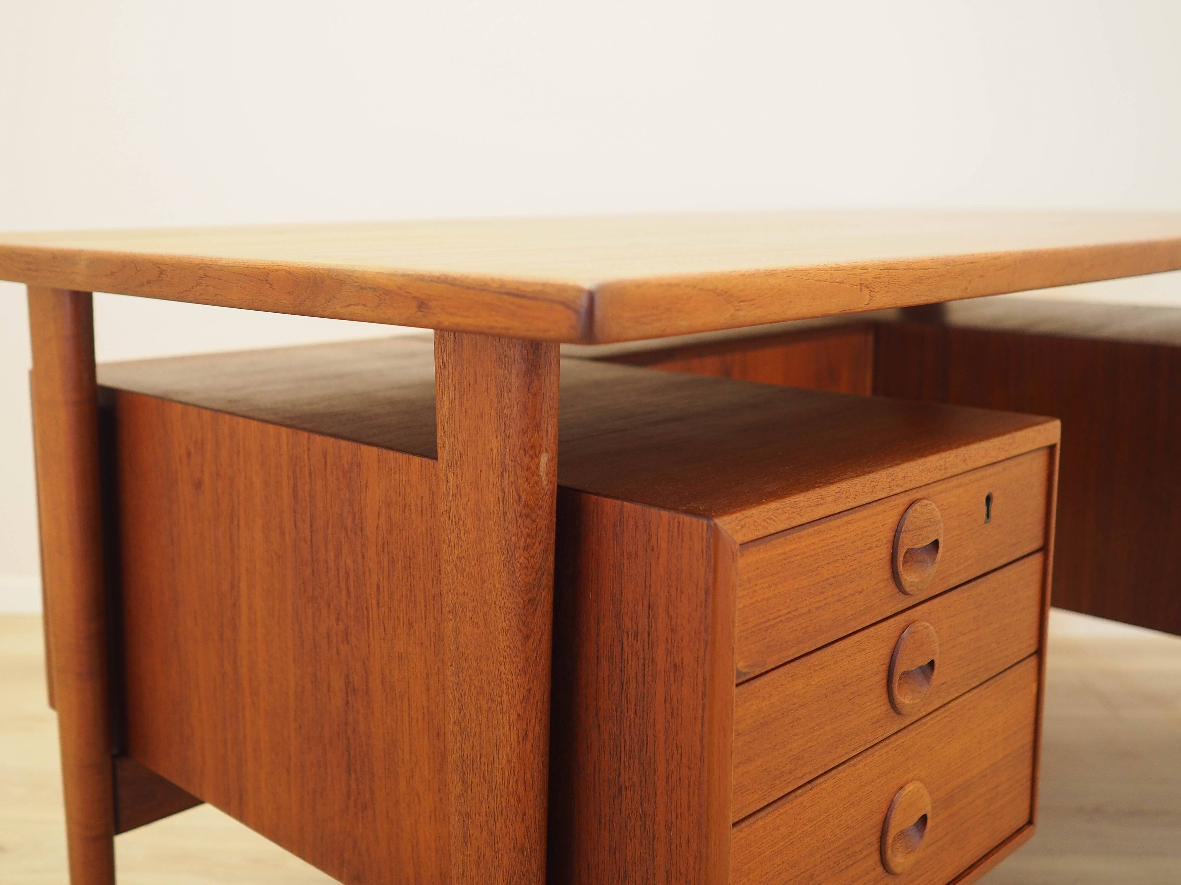 Teak desk, Danish design, 1970s, designer: Kai Kristiansen