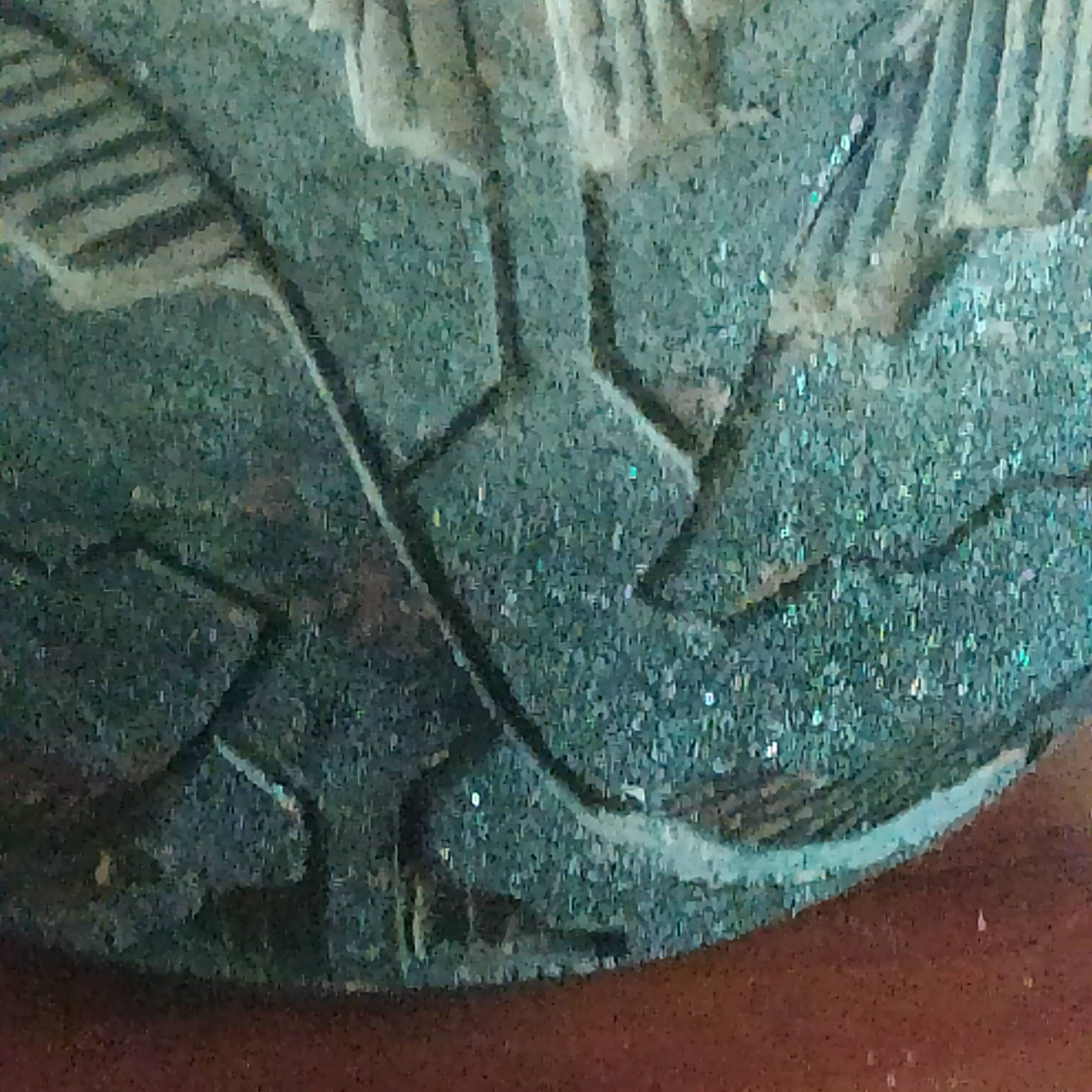 Brazilian pottery ball vase from Oyapock