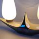 Verceram ceramic lamp, 1950, France.