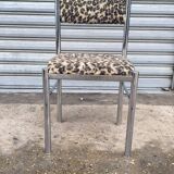 Chromed metal chair 1970