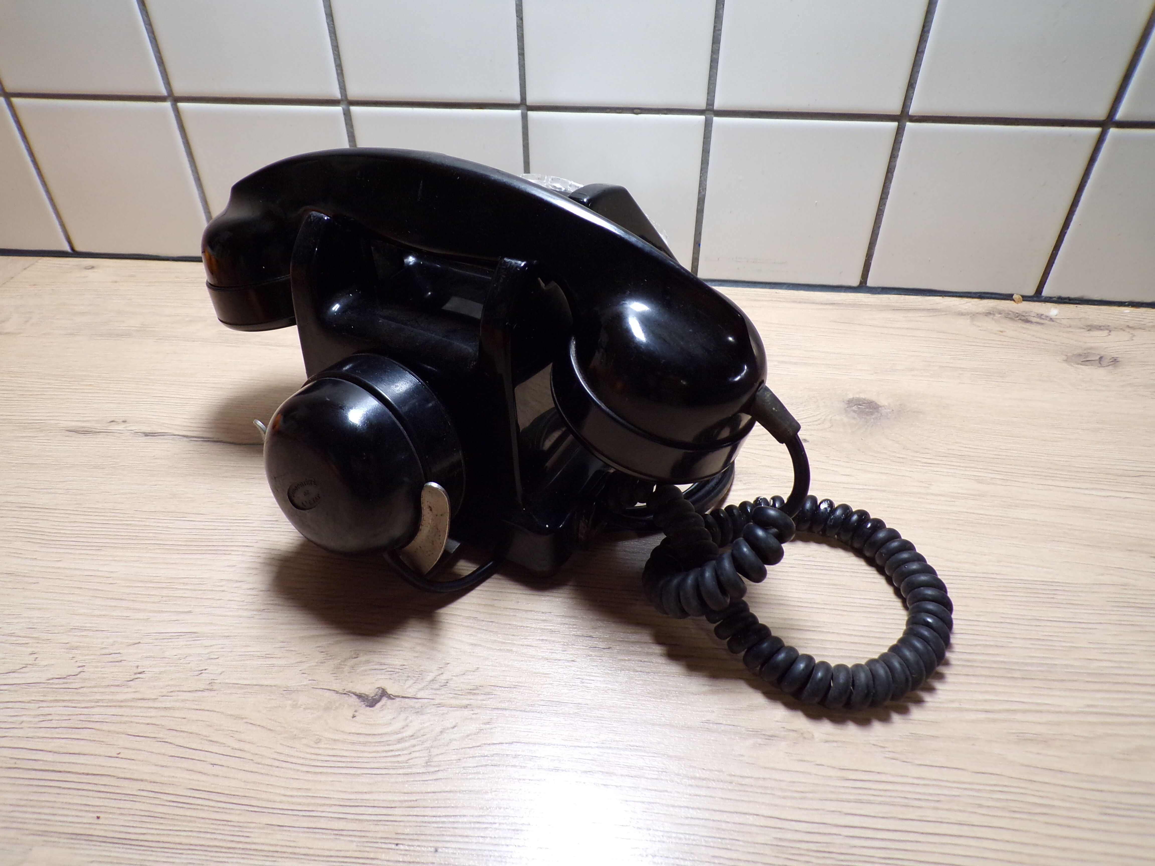 Vintage Bakelite Dial Phone