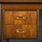 Mid-Century Danish Teak Desk from Hanbjerg Furniture Factory, 1960s