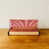 Plattofix vintage record holder for 50 vinyls