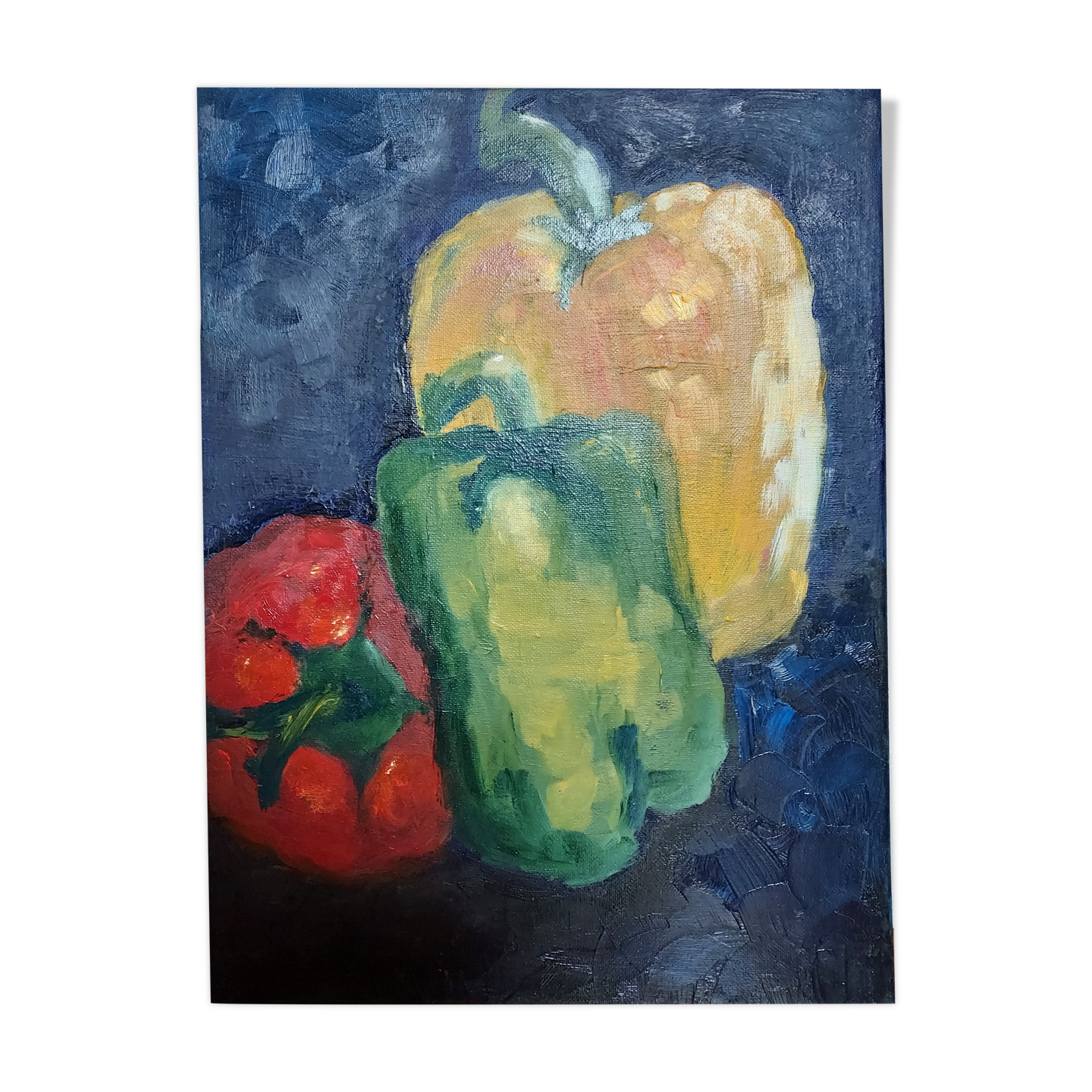 Nature morte poivrons
