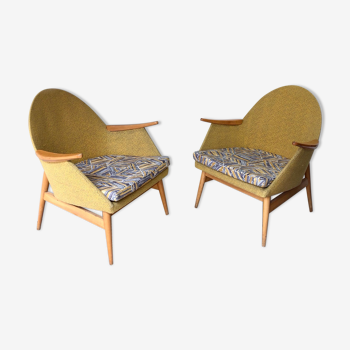 Pair of armchairs 60s