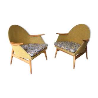 Pair of armchairs 60s