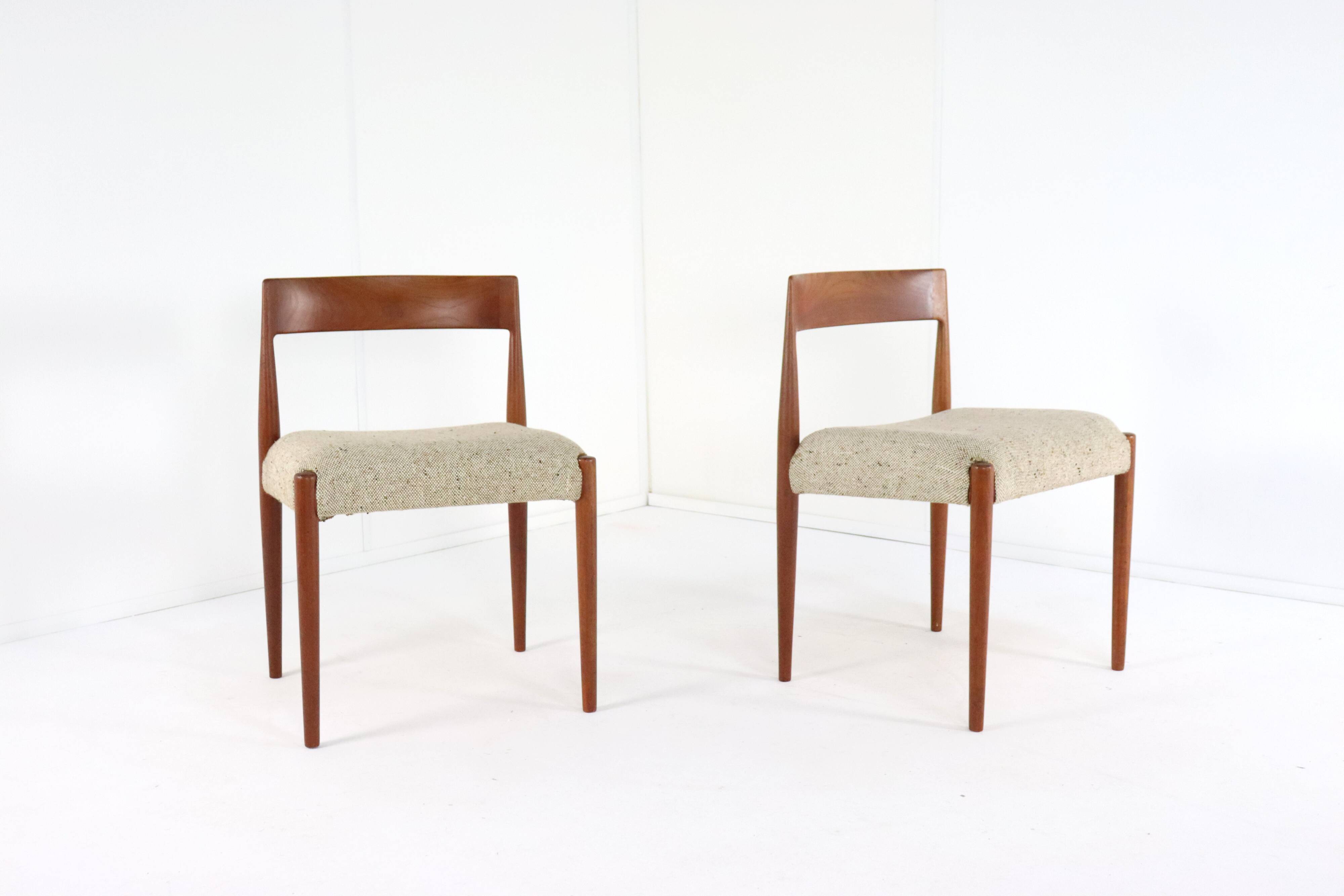 Set van 2 Kai Kristiansen voor Fritz Hanzen 4110 stoelen